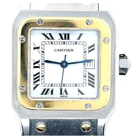 gebrauchte cartier santos|used cartier santos for sale.